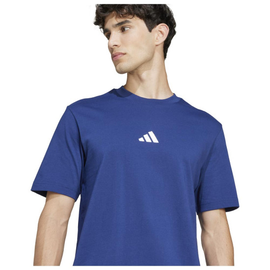 Adidas Ανδρική κοντομάνικη μπλούζα Essentials Small Logo Single Jersey Tee